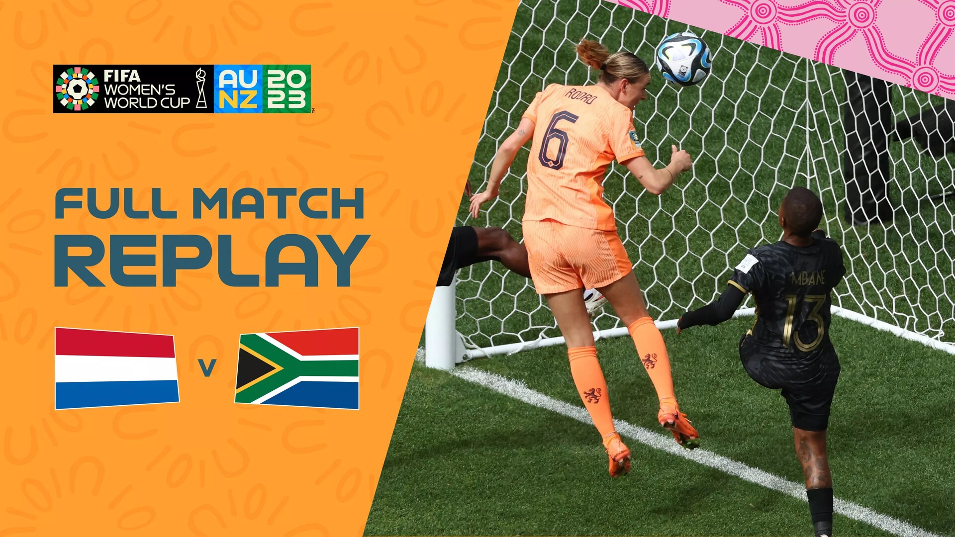 Netherlands v South Africa - Round of 16 - FIFA Women's World Cup Australia & New Zealand 2023™ - Full Match Replay